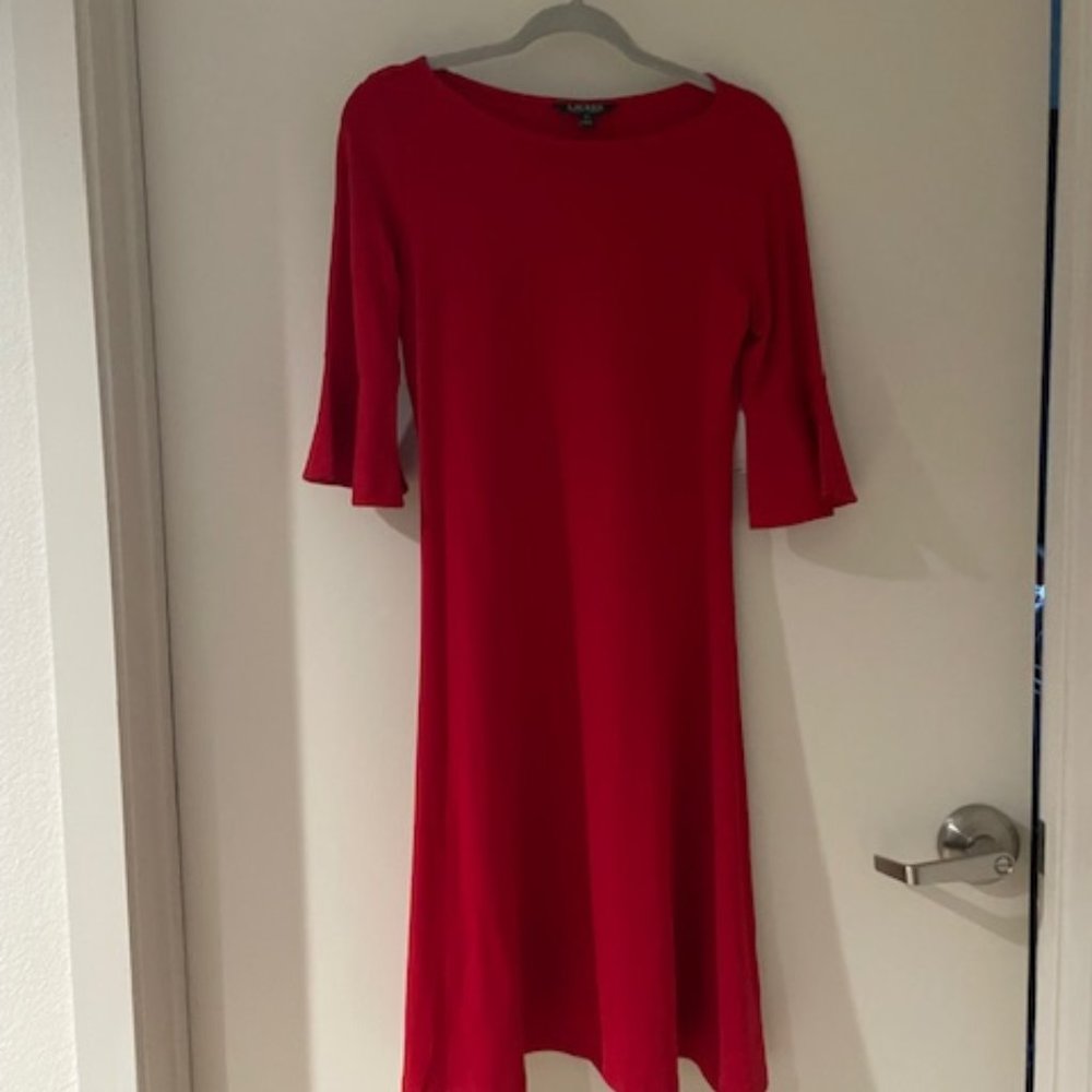 Lauren Ralph Lauren red dress